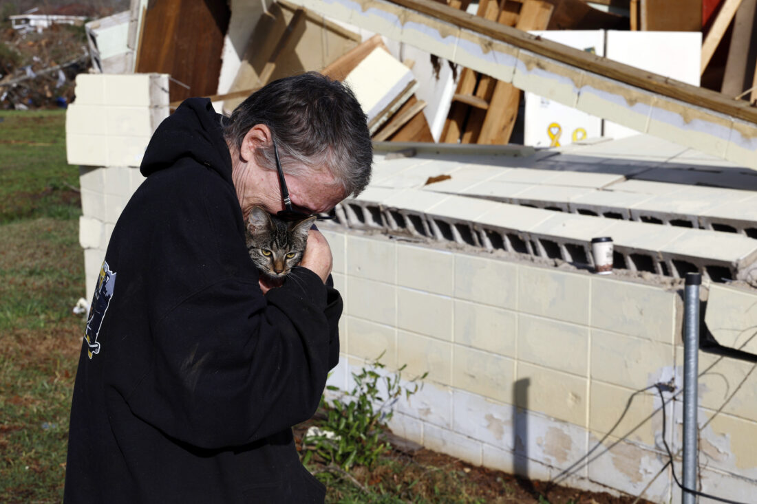 At least 37 dead after tornadoes, wildfires and dust storms wreak havoc ...